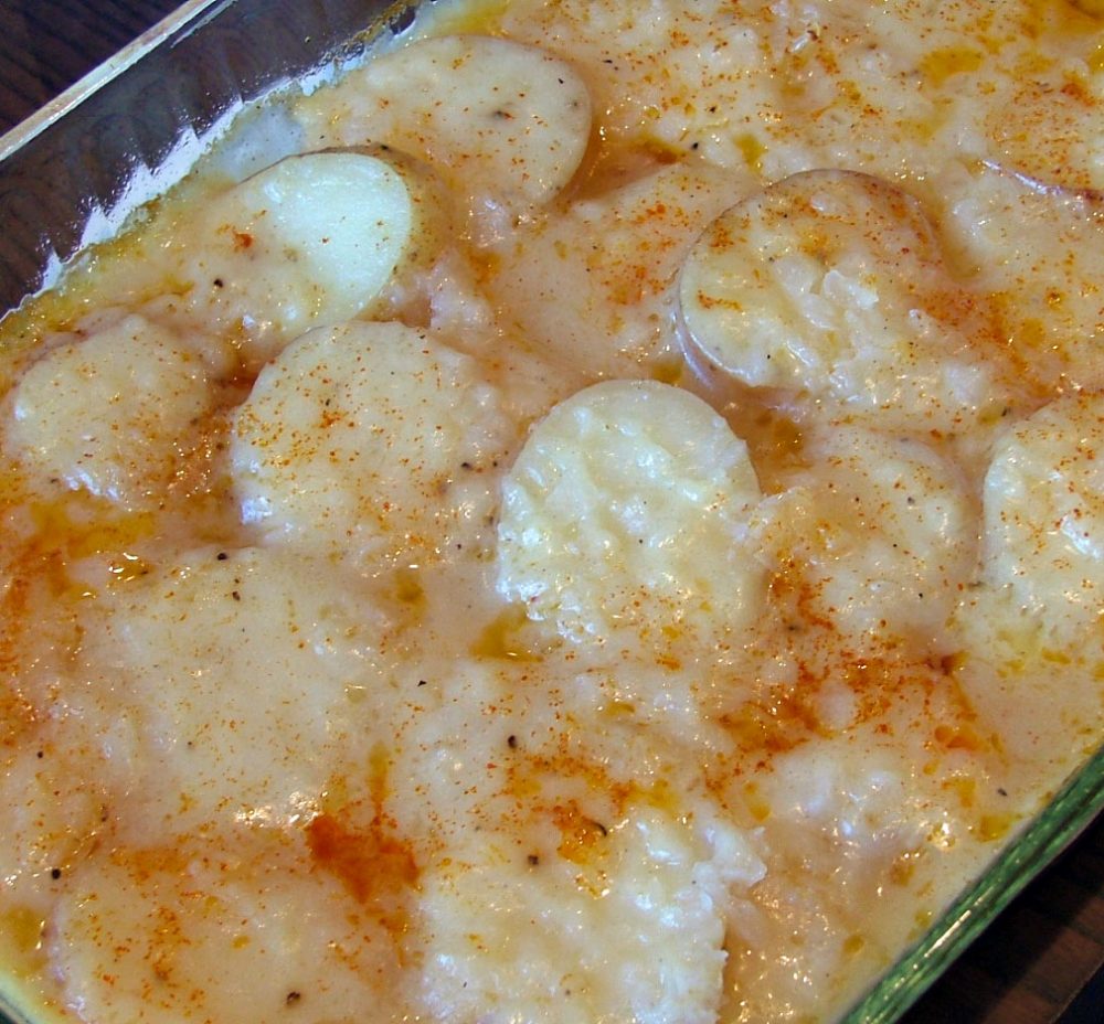 Gluten Free Dairy Free Scalloped Potatoes