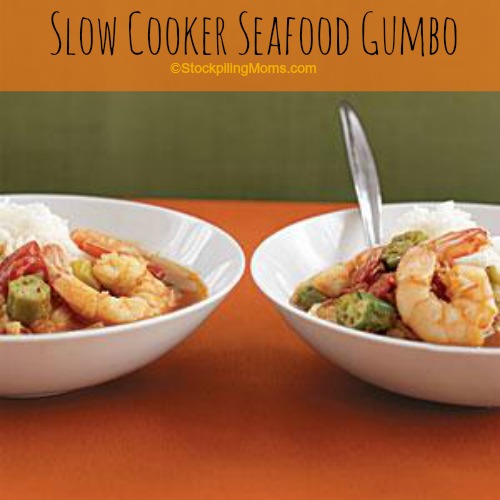 Slow Cooker Seafood Gumbo