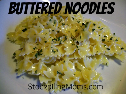 Buttered Noodles