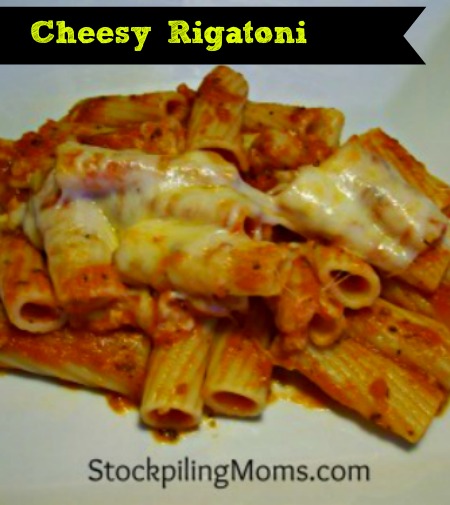 Cheesy Rigatoni