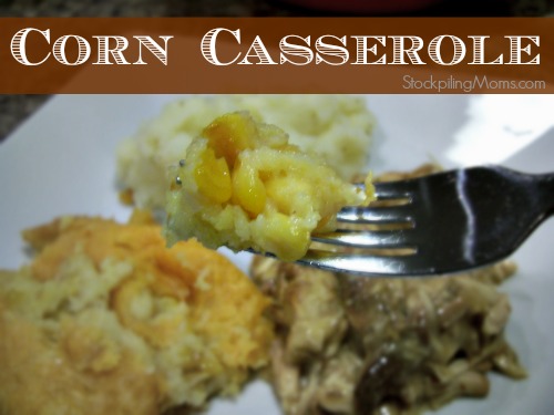 Paula Deen Corn Casserole