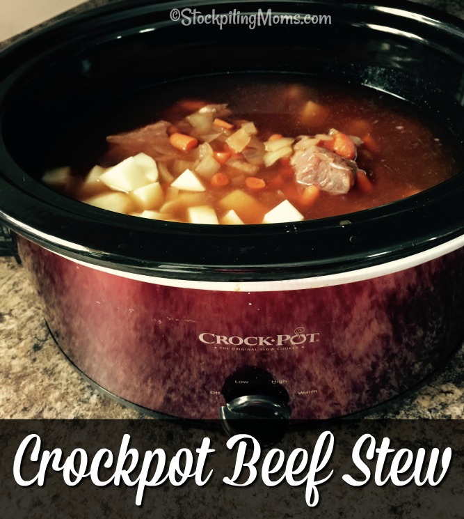 Mom's Slow Cooker Beef Stew Recipe