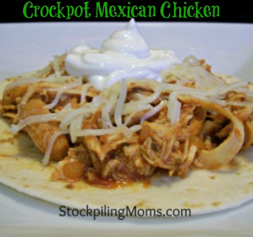 Crockpot Mexican Chicken