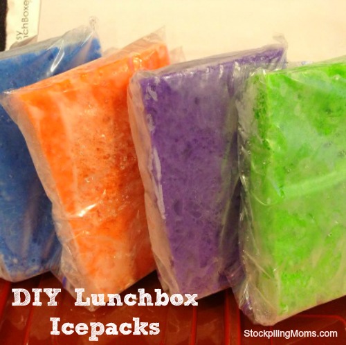 How To Make Lunchbox Icepacks