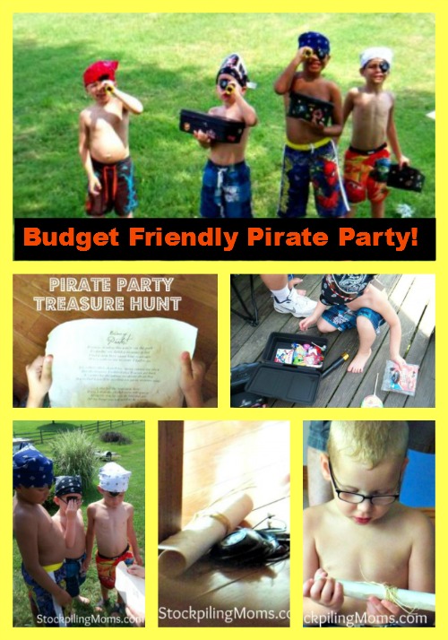 How to plan a budget friendly pirate party