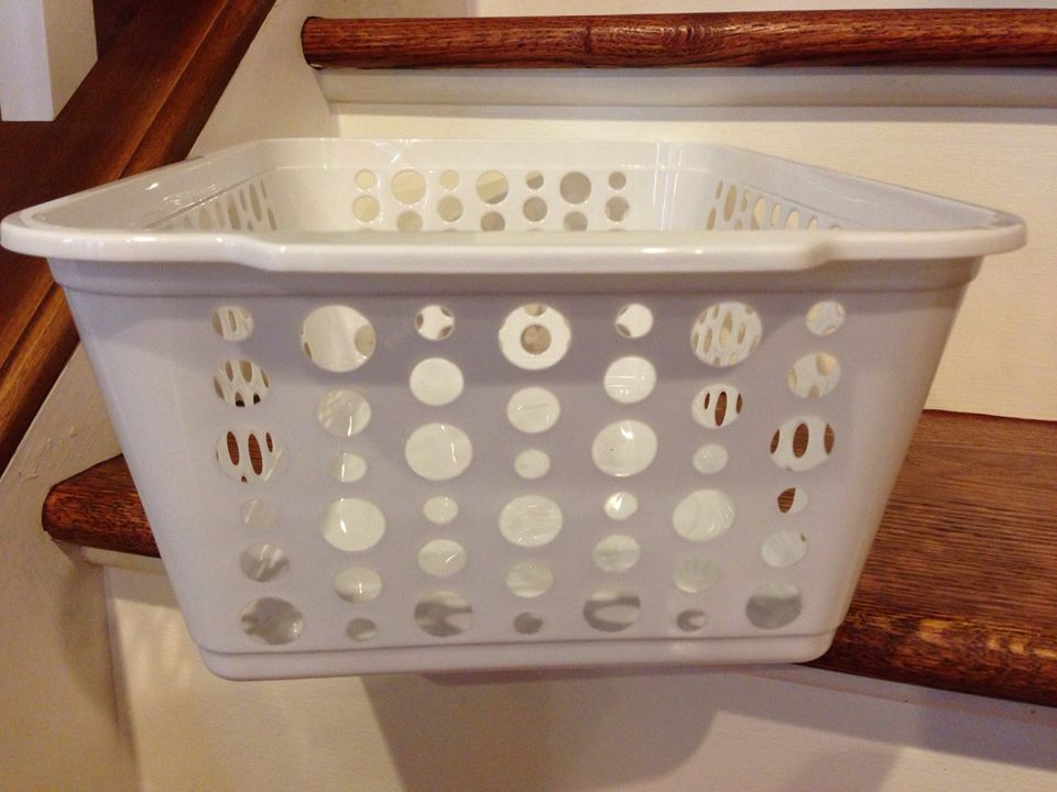 Plastic Storage Bin Makeover