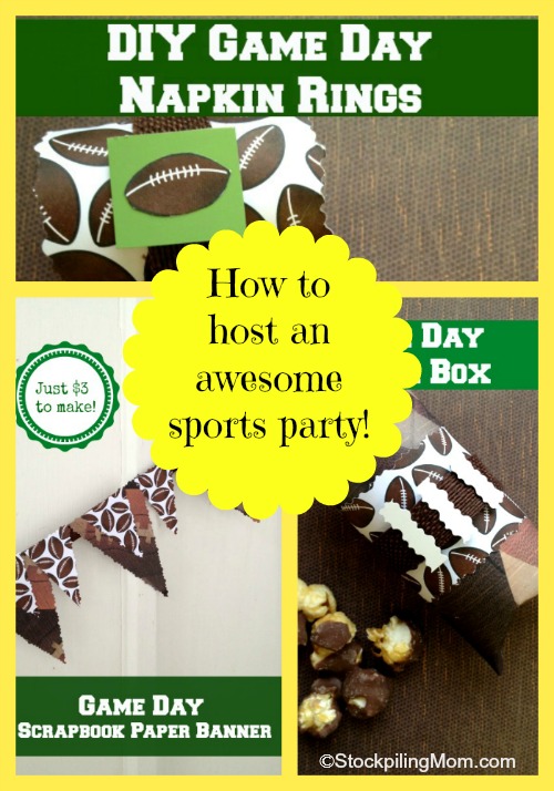 Game Day Party Ideas - About a Mom