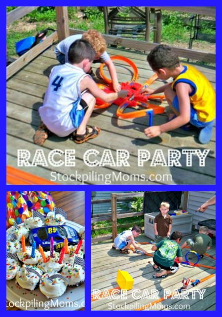 How to Throw a Race Car Party