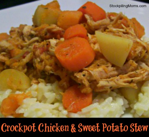 Crockpot Chicken & Sweet Potato Stew