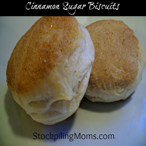 Cinnamon Sugar Biscuits