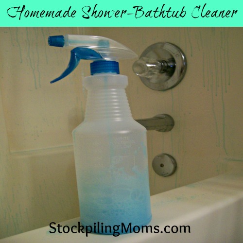 Homemade deals shower cleaner