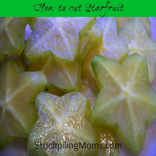 How to cut Starfruit