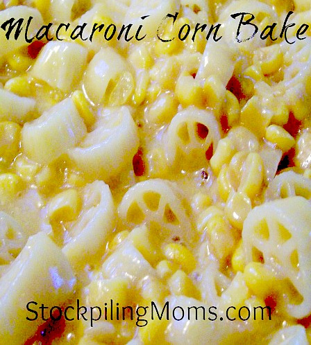 Macaroni Corn Bake