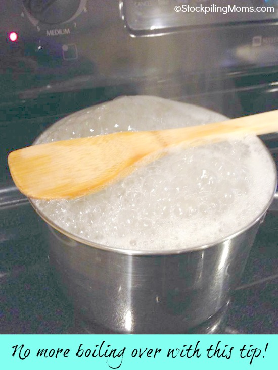 How to Stop Water from Boiling Over