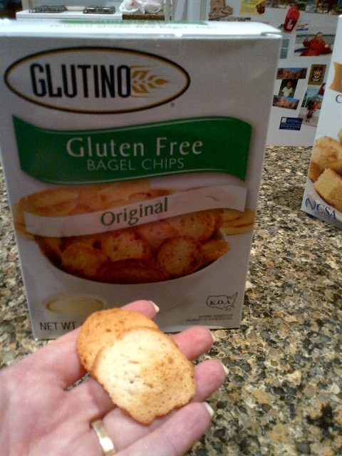 Glutino Bagel Chips Gluten Free Review