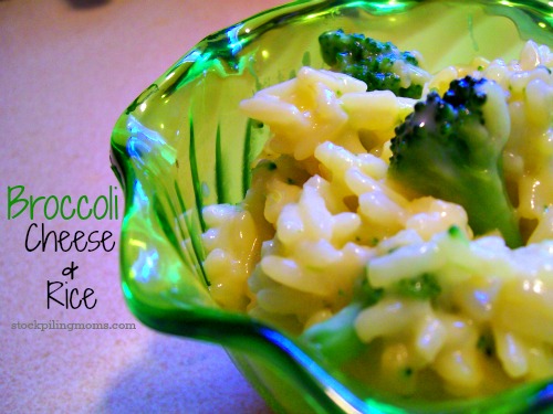 Broccoli Cheese & Rice