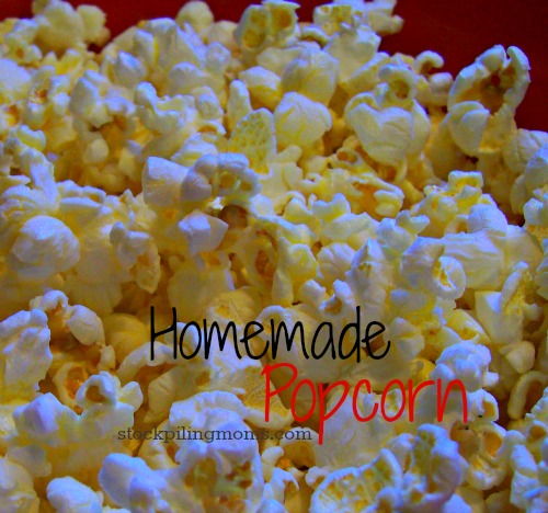 Homemade Popcorn