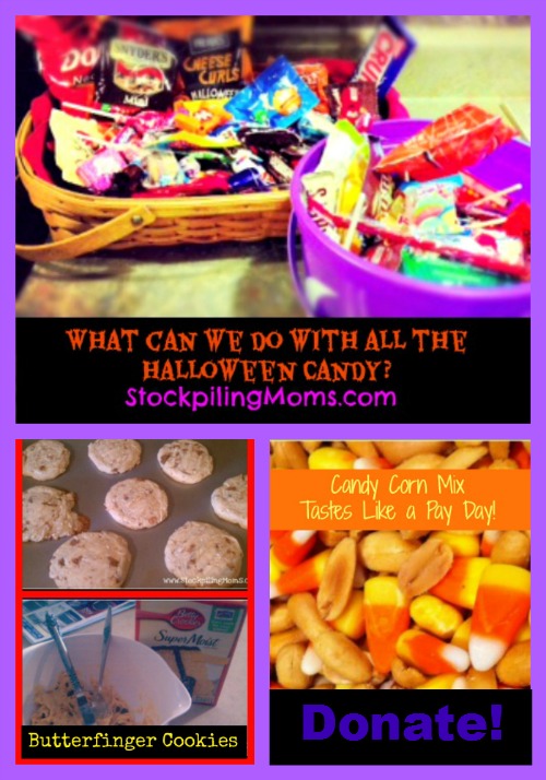 What can we do with all the Halloween Candy?