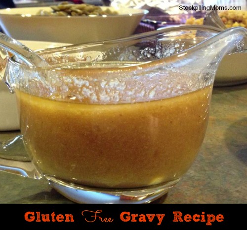 Gluten Free Gravy Recipe