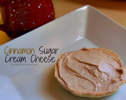 Cinnamon Sugar Cream Cheese