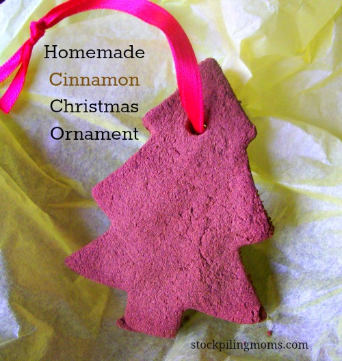 Homemade Cinnamon Ornament