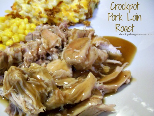 Crockpot Pork Loin Roast