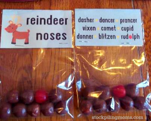 Holiday Craft Reindeer Noses