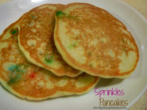 Sprinkle Pancakes