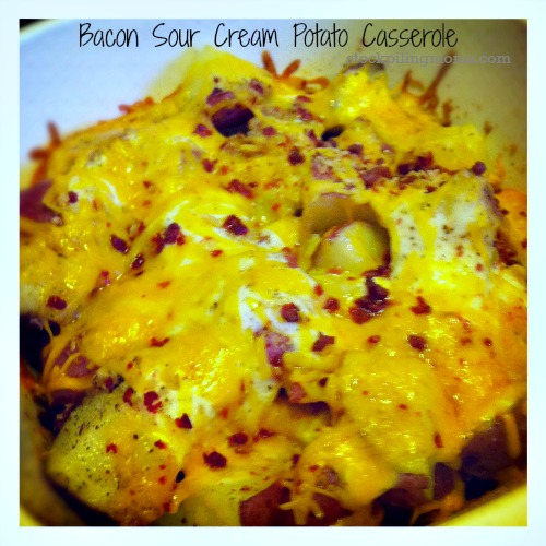 Bacon Sour Cream Potato Casserole