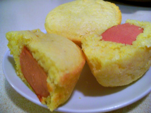 Corn Dog Muffins