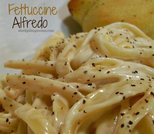 Fettuccine Alfredo