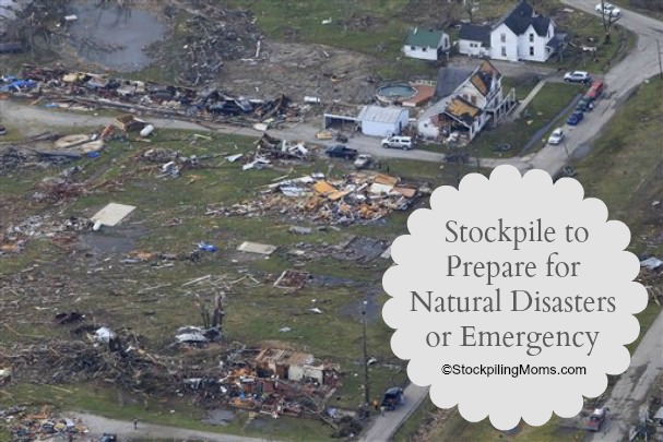 Stockpiling – Preparing for Natural Disasters or Emergency