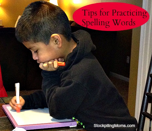 Tips for Practicing Spelling Words with Young Children