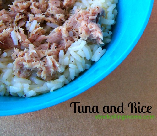 Tuna and Rice Carb Cycling Lunch