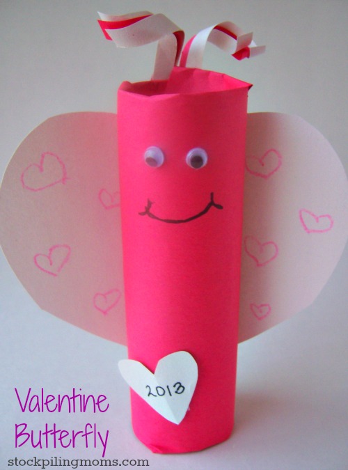 Easy Toilet Paper Roll Valentine Crafts for Kids