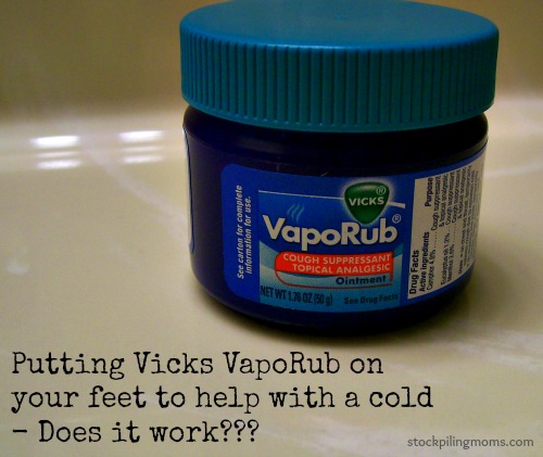 How to help a cough with Vicks VapoRub
