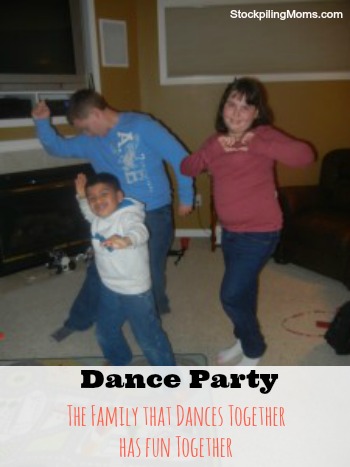 Frugal Family Fun = Dance Party