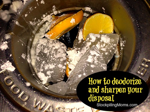 How to deodorize and sharpen your disposal naturally