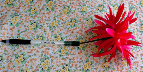 How to make a flower pen