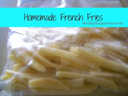 How to Freeze Potato French Fries