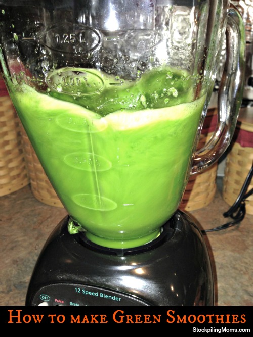 How to make green smoothies