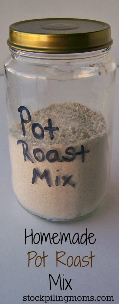 Homemade Pot Roast Mix