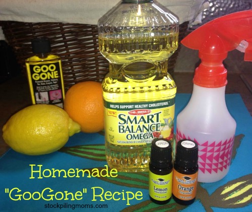 Homemade Goo Gone Recipe!  Homemade goo gone, Homemade cleaning