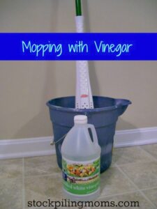 Mopping with Vinegar - Safe for all Floor Types