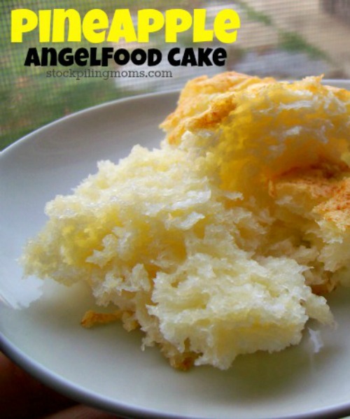 Pineapple Angel Food Cake