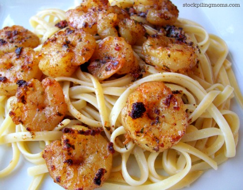 Shrimp Scampi with Linguine