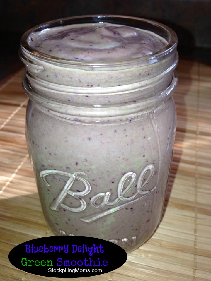 Blueberry Delight Green Smoothie