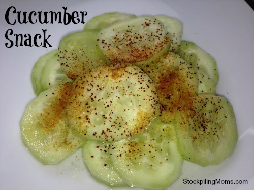 Healthy Cucumber Snack