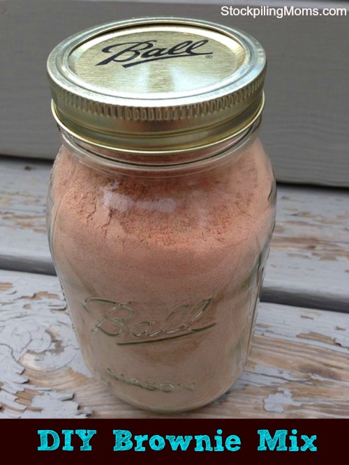 Brownie Mix In A Jar