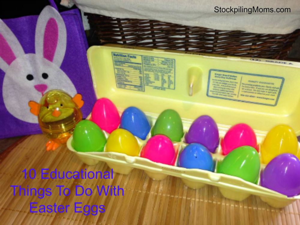 10 Educational Activities To Do With Easter Eggs